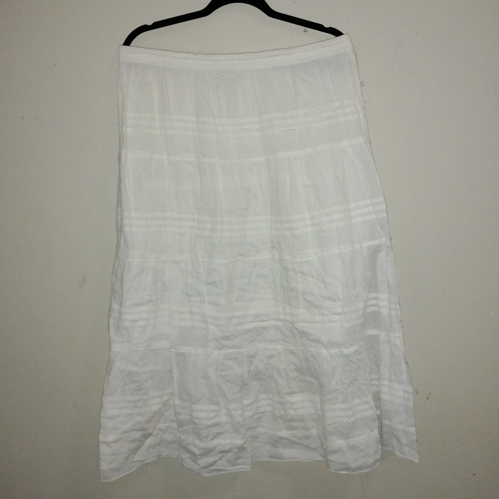 Kim Rogers White Midi Skirt - Picture 5 of 5